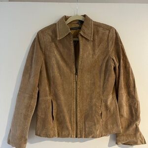 Tan suede jacket